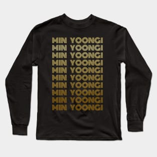 Min Yoongi - SUGA BTS Army Merchandise Long Sleeve T-Shirt